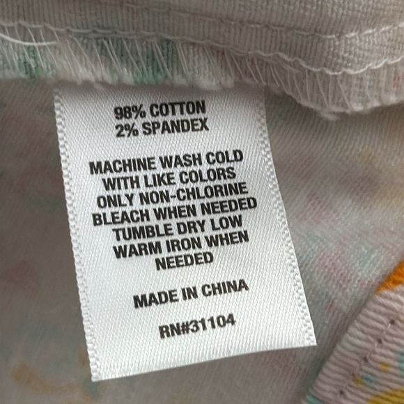 Crown & Ivy Pink Floral Cotton Denim Jacket Women's Size XXL NWT - Picture 10 of 10